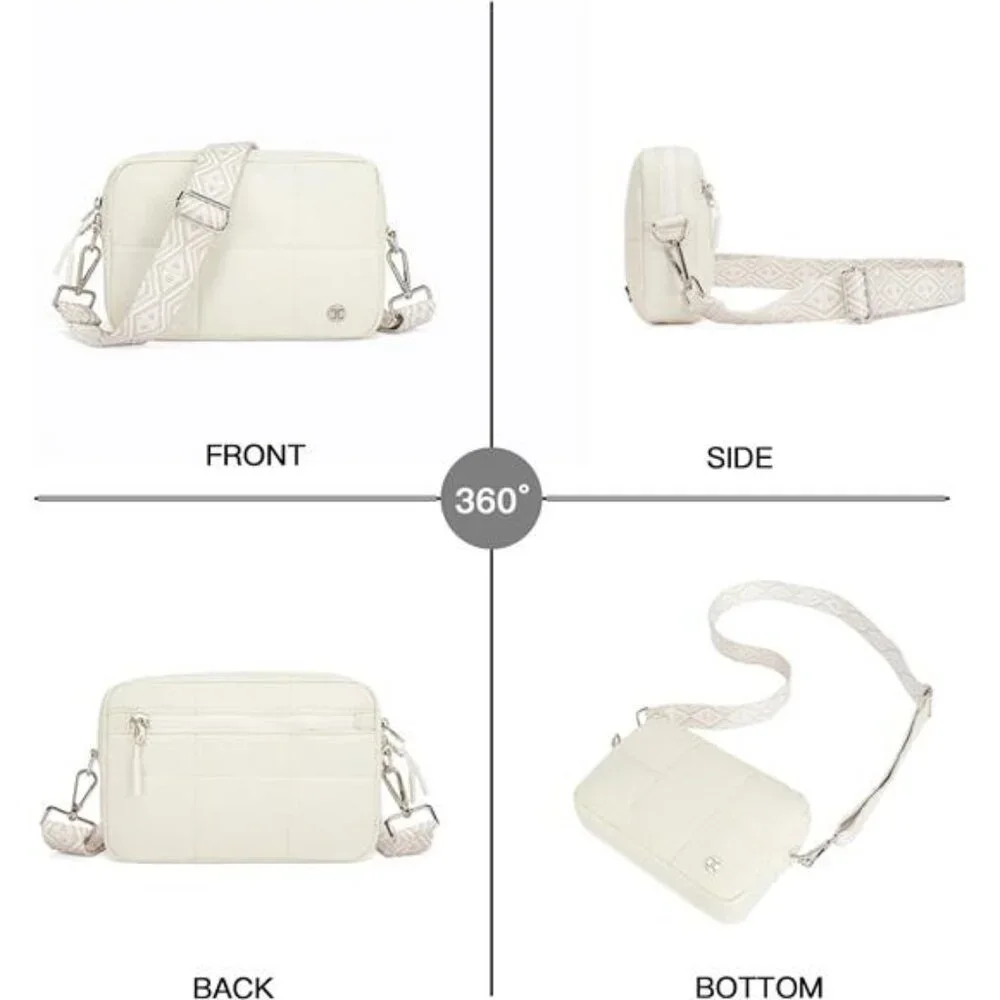 Crossbody Bag for Women Cross Body Purse with Guitar Strap Lightweight